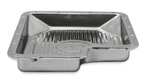 Transmission Oil Pan Chrome Fits Ford C6 Stock Depth and Capacity Finned Design Mr Gasket