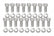 Transmission Oil Pan Chrome Fits Ford C6 Stock Depth and Capacity Finned Design Mr Gasket