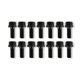 Header Bolts 5/16-18 x 3/4 Inch Hex Head Black Oxide Fits Small Block Chrysler 318/340/360 & Hooker Headers with adapter Plates Mr Gasket