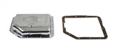 Transmission Oil Pan Chrome Fits GM TH350 Stock Depth and Capacity Finned Design Mr Gasket