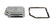 Transmission Oil Pan Chrome Fits GM TH350 Stock Depth and Capacity Finned Design Mr Gasket