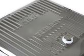 Transmission Oil Pan Chrome Fits GM TH350 Stock Depth and Capacity Finned Design Mr Gasket