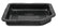 Transmission Oil Pan Black Steel Fits GM TH350 Stock Depth and Capacity Finned Design Mr Gasket
