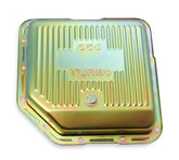 Transmission Oil Pan Zinc Fits GM TH350 Stock Depth and Capacity Finned Design Mr Gasket