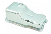Oil Pan Chrome Fits 1965-1987 Ford 260/289/302 Except Mustang II, Fox Body or Truck Mr Gasket