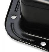 Transmission Oil Pan Black Steel Fits GM TH400 Deep pan 2 quart extra Capacity Finned Design Mr Gasket