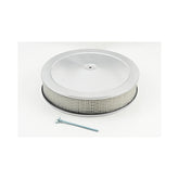 Competition Air Cleaner Chrome Fits 2, 3, and 4 Barrel Carburetors with 5-1/8 Inch Neck Mr Gasket