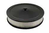 Competition Air Cleaner Flat Black For Most Carburetors with a 5-1/8 Inch Carburetor Neck Mr Gasket