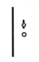 Competition Air Cleaner Flat Black For Most Carburetors with a 5-1/8 Inch Carburetor Neck Mr Gasket