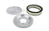 Competition Air Cleaner Chrome Fits 2, 3, and 4 Barrel Carburetors with 5-1/8 Inch Neck Mr Gasket