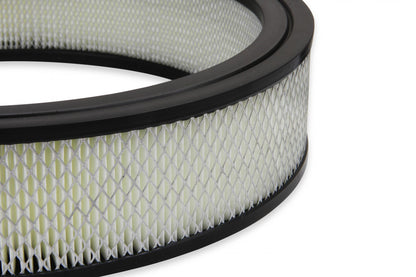 Competition Air Cleaner Chrome Fits 2, 3, and 4 Barrel Carburetors with 5-1/8 Inch Neck Mr Gasket