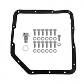Transmission Oil Pan Polished Aluminum Fits GM TH350 Stock Depth and Capacity Finned Design Mr Gasket