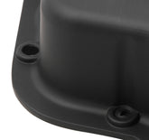Transmission Oil Pan Black Aluminum Fits GM TH400 Stock Depth and Capacity Finned Design Mr Gasket