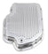 Transmission Oil Pan Polished Aluminum Fits GM TH400 Stock Depth and Capacity Finned Design Mr Gasket