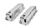 Chrome Valve Covers Fits 1962-2001 Ford 260, 289, 302, 351W Small Block Mr Gasket