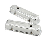 Chrome Tall-Style Valve Covers Fits 1959-1981 Pontiac 301-455 Engines Mr Gasket