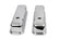 Chrome Tall-Style Valve Covers Fits 1959-1981 Pontiac 301-455 Engines Mr Gasket