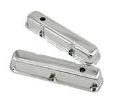 Chrome Tall-Style Valve Covers Fits 1964-1991 Chrysler 273-360 LA Small Block Mr Gasket