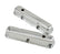 Chrome Tall-Style Valve Covers Fits 1964-1991 Chrysler 273-360 LA Small Block Mr Gasket