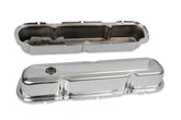 Chrome Tall-Style Valve Covers Fits 1964-1991 Chrysler 273-360 LA Small Block Mr Gasket
