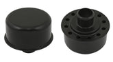 Push-On Breather Flat Black Fits 1.22 Inch Diameter Valve Cover Holes. Replaces GM Breather 6421868 On Late 65-67 GM Big Block Mr Gasket