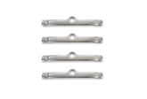 Valve Cover Clamps Chrome Custom extra long, 1/4 Inch Diameter Holes, 4 in a set Mr Gasket