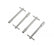 Valve Cover T Wing Bolts 1/4-20 x 5 Inch Chrome Plated Fits Chevrolet 262-400 Gen I Small Block & Chevrolet 396-454 Big Block Mr Gasket