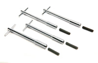 Valve Cover T-Bar Wing Bolts with 5/16-18 Threads T-Bar Style Wing bolt For Valve Covers. Set of 4 pieces. 5/16 -18 threads x 5-3/8 Inch Long Mr Gasket
