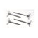 Valve Cover Y Wing Bolts Chrome Plated 4 pack Fits Chevrolet 262-400 Gen I Small Block & Chevrolet 396-454 Big Block 1/4-20 x 5/8 Inch Mr Gasket