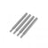Valve Cover Y Wing Bolts Chrome Plated 4 pack Fits Chevrolet 262-400 Gen I Small Block & Chevrolet 396-454 Big Block 1/4-20 x 5/8 Inch Mr Gasket