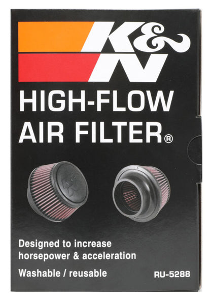 K&N Universal Air Filter | Round Tapered, 3in Flange, 3in Tall | RU-5288