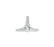 Air Cleaner Wing Nut Tri-Bar Chrome 1/4-20 Thread, Chromed Steel Mr Gasket
