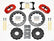 Wilwood Narrow Superlite 6R Front Hat Kit 12.88in Drill Red 2006-Up Civic / CRZ