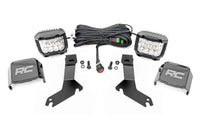 LED Light Kit | Ditch Mount |  3" OSRAM | Wide | Chevy Silverado 1500 (99-06)/Tahoe (00-06) 
