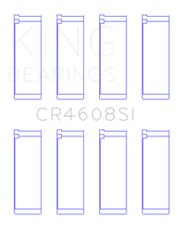 King Engine Bearings Toyota 2ZZ-GE Connecting Rod Bearing Set (Set of 4) - Size STD