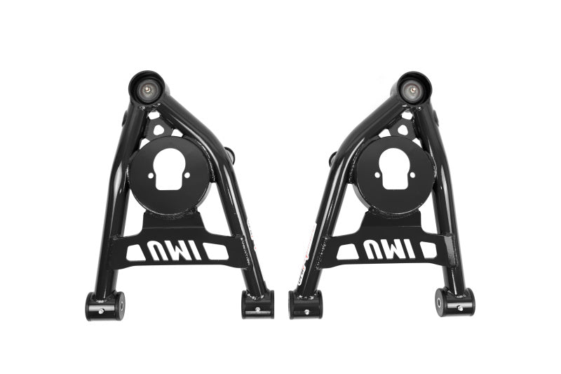 UMI Performance 64-72 GM A-Body Tubular Upper & Lower Front A-Arm Kit - Black