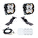 Baja Designs 2025+ Toyota 4Runner Squadron Pro 2.0 A-Pillar Kit (Driving/Combo) - Clear