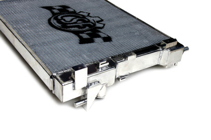 CSF All-Aluminum Radiator — 2005-2014 Ford Mustang | S197 V6 & V8, AT & MT, 2-Row 42mm | 7037