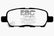 EBC 08-13 Infiniti EX35 3.5 Greenstuff Rear Brake Pads