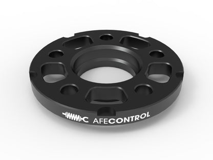 aFe Power CONTROL Billet Aluminum Wheel Spacers 5x112 CB66.6 15mm - Toyota GR Supra/BMW G-Series | 610-721002-B