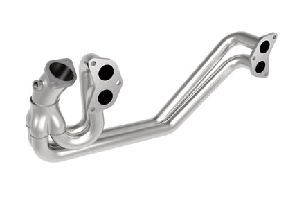 aFe Power Twisted Steel Long Tube Header 02-19 Subaru Impreza WRX/STI/Legacy (Unequal Length) | 48-36803
