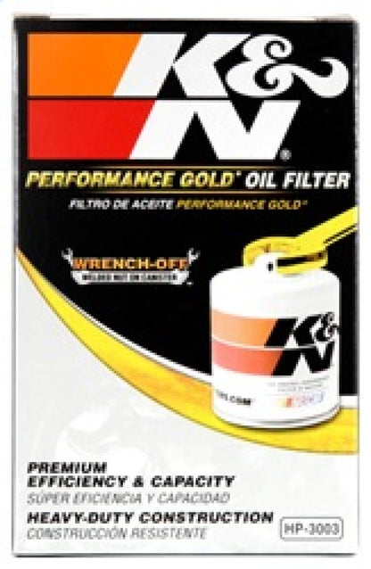 K&N Oil Filter | 13/16 In. - 16 Thread | HP-3003