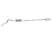 MagnaFlow Sys C/B 11-15 Ford Super Duty F250 6.2L EC CC, SS 3.5in Single Rear Pass Side Ext 5in Tip