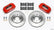 Wilwood DPHA Front Caliper & Rotor Kit Red Honda / Acura w/ 262mm OE Rotor
