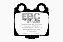 Load image into Gallery viewer, EBC 98-05 Lexus GS300 3.0 Greenstuff Rear Brake Pads