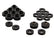 Energy Suspension CJ5-7 Body Mounts - Black