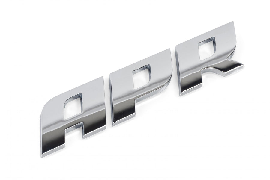 Badge Polished Silver APR Badge in Polished Silver APR