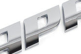 Badge Polished Silver APR Badge in Polished Silver APR