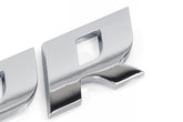Badge Polished Silver APR Badge in Polished Silver APR