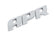 Badge Matte Silver APR Badge in Matte Silver APR